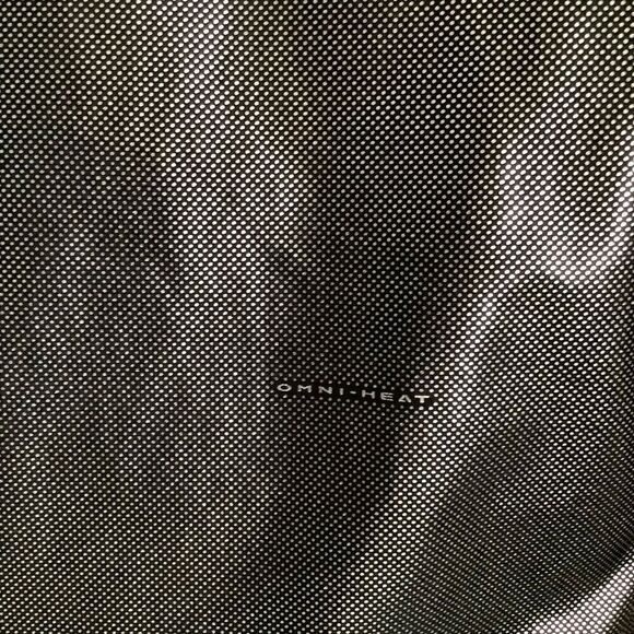 COLUMBIA UNISEX BLACK OMNI HEAT ZIP UP JACKET SZ S - Picture 10 of 14